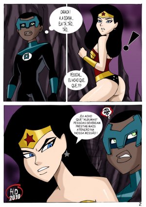 Justice League - Justice League Unlimited- Kid Stuff - group porn comics ...