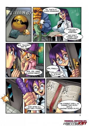 Space Witch Bitches 03- Hard Lesson - Page 2