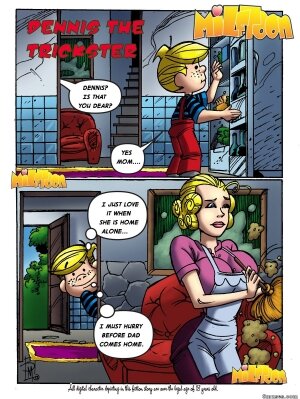 Dennis the Trickster - Page 1