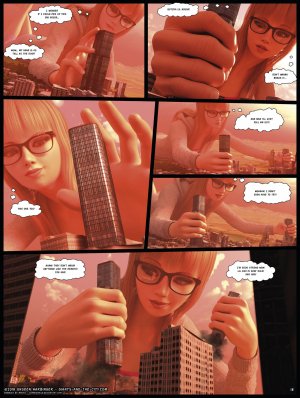 Unseen Harbinger- Giantess and the city 6 - Page 19