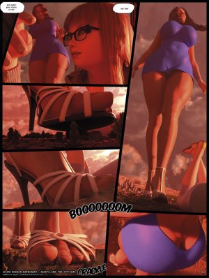 Unseen Harbinger- Giantess and the city 6 - Page 21