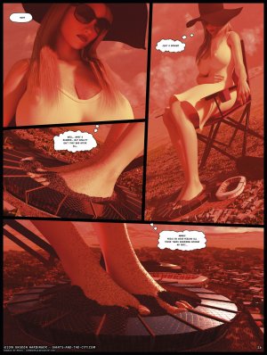 Unseen Harbinger- Giantess and the city 6 - Page 27