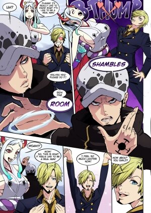TSFSingularity- Shambles at the Crew [One Piece] - Page 2