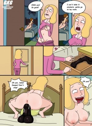 GKG- Sneaking into Morty’s room at night [Rick and Morty] - Page 7