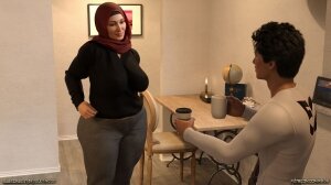 Hijab Amateurs Mrs. Assad one day story [Real-Deal 3D] - Page 14