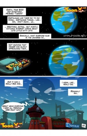 Deavalin- Orgy to Save the Earth [Futurama] - Page 2