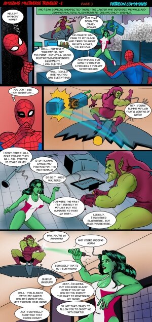 Mavruda- The Amazing Multiverse Traveler – Issue 2 [spider-man] - Page 3