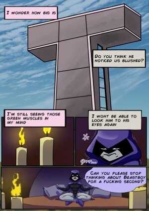 Evil Racoon- Raven Surging Emotions [Teen Titans] - Page 2