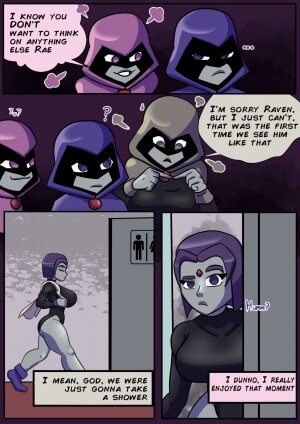 Evil Racoon- Raven Surging Emotions [Teen Titans] - Page 3