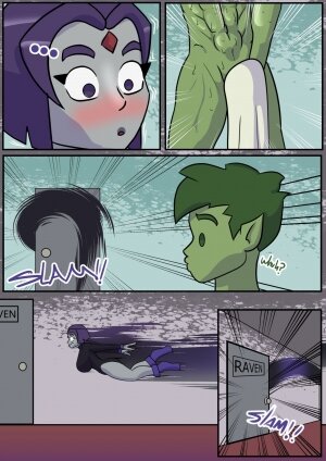 Evil Racoon- Raven Surging Emotions [Teen Titans] - Page 5