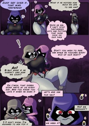 Evil Racoon- Raven Surging Emotions [Teen Titans] - Page 6