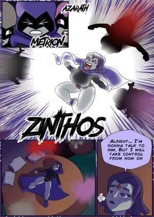 Evil Racoon- Raven Surging Emotions [Teen Titans] - Page 8