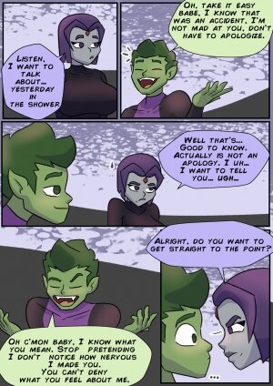 Evil Racoon- Raven Surging Emotions [Teen Titans] - Page 10