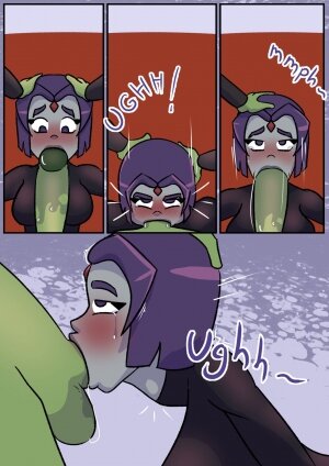 Evil Racoon- Raven Surging Emotions [Teen Titans] - Page 17