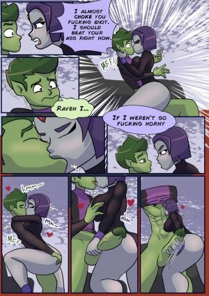 Evil Racoon- Raven Surging Emotions [Teen Titans] - Page 19