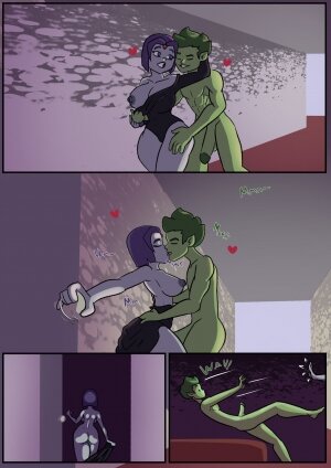 Evil Racoon- Raven Surging Emotions [Teen Titans] - Page 20