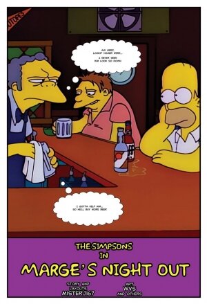 The Simpsons- Marge’s Night Out - Page 1