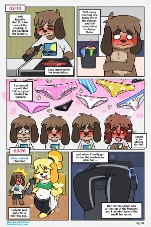 Crushpepper- Digby’s New Horizon Ch1 [Animal Crossing] - Page 4