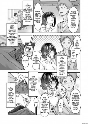 Sashimi Teishoku (Sashimi) - Taking Another Man's Cock Because Her Husband Asked Her To 1 - Page 8