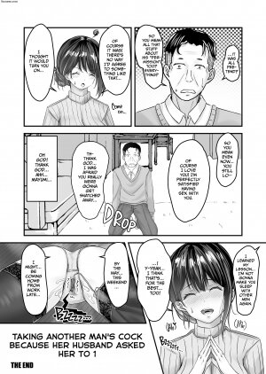 Sashimi Teishoku (Sashimi) - Taking Another Man's Cock Because Her Husband Asked Her To 1 - Page 47