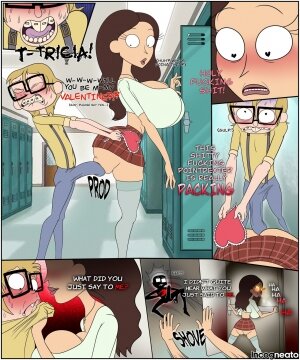 Incogneato- Tricia’s Valentine [Rick and Morty] - Page 1
