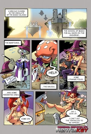 Space Witch Bitches 02- Hentai Key - Page 3