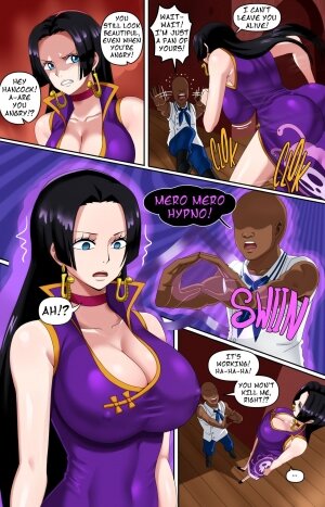Pink Pawg- The Snake Princess is Brainwashed! [One Piece] - Page 4