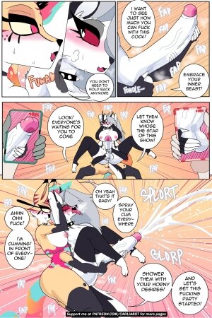 Carliabot- Loona x Queen Bee [Helluva Boss] - Page 8