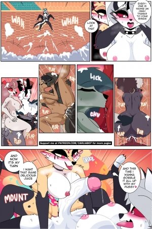 Carliabot- Loona x Queen Bee [Helluva Boss] - Page 9