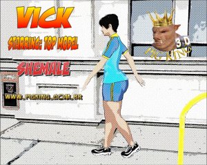Vick- Top Model- Pig King - Page 1