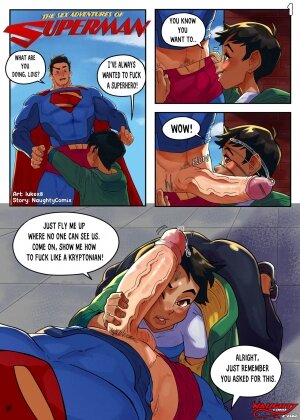 NaughtyComix- The Sex Adventures Of Superman - Page 1