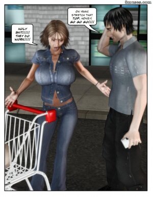 BE Giantess - Big Shopping Trip - Page 10