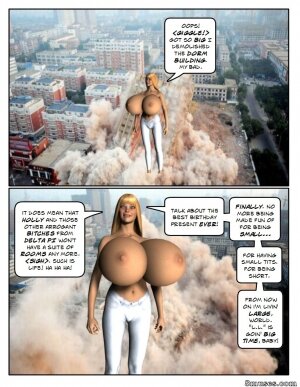 BE Giantess - Birthday Wish - Page 9