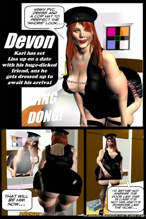 Milf-3D – Lisa’s Big Date - Page 22