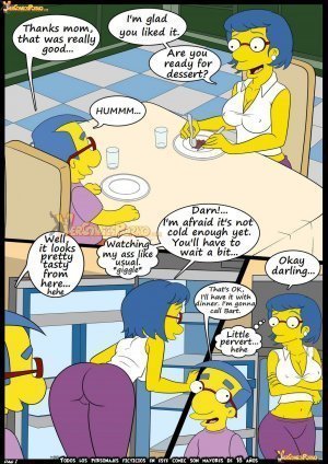 The Simpsons Porn Anal - The Simpsons 6 Learning with Mom - anal porn comics ...