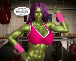 Redrobot3D- The Insatiable She Rage [She Hulk] - Page 20
