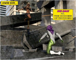 Redrobot3D- The Insatiable She Rage [She Hulk] - Page 57