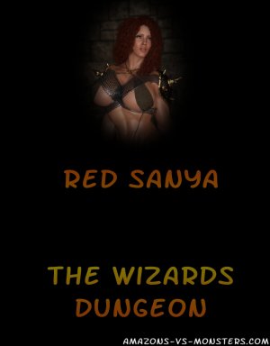Amazons-Vs-Monsters- Red Sanya – The Wizards Dungeon - Page 1