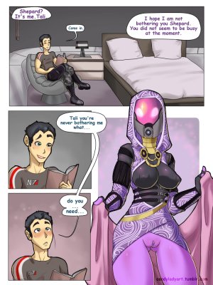 Mass Effect- Tali x Shepard - Big Cock porn comics ...