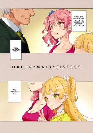 ORDER*MAID*SISTERS - A book about having maid sex with the Jougasaki Sisters - Page 2