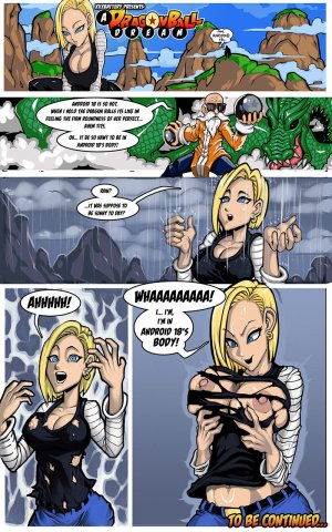 Cartoon Masturbating Porn - xxxBattery- A Dragon Ball Dream - masturbation porn comics ...