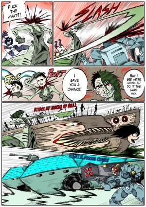 Blue Striker- Hellgasm Slaughter - Page 57