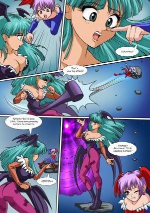 Palcomix- The Shrinking Succubus [Darkstalkers] - Page 3