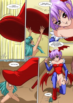 Palcomix- The Shrinking Succubus [Darkstalkers] - Page 16