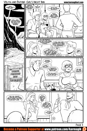 Karmagik- Velma and Daphne in: Girls’ Night Inn - Page 2