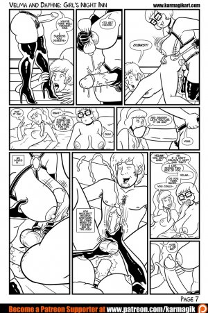 Karmagik- Velma and Daphne in: Girls’ Night Inn - Page 8