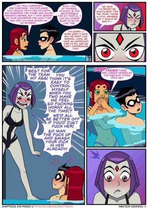 Incognitymous- Emotion Sickness (Teen Titans) - Page 5