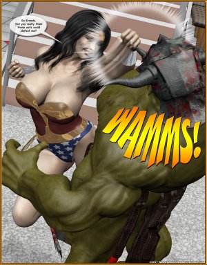 Attack of the Christmas Goblins- Wonder Woman - Page 22