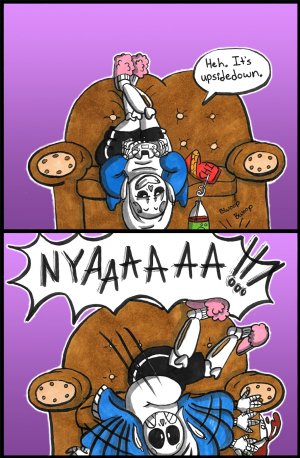 Upside Down Blowjob Toon - Goat Momma - breast feeding porn comics | Eggporncomics