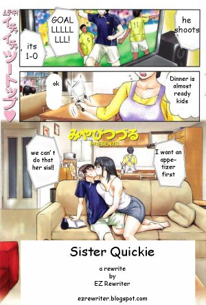 Sister Quickie- Miyabi Tsuzuru - Page 1